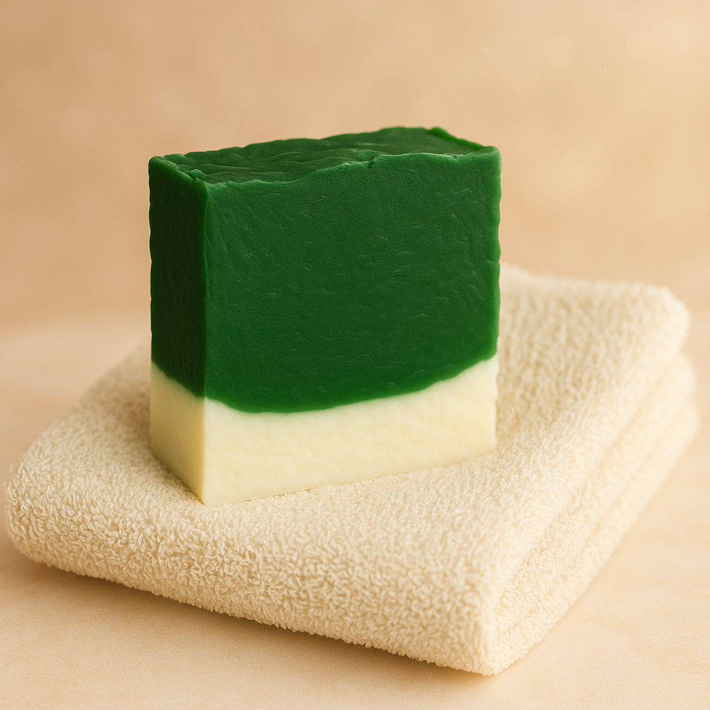 SKINixir™ Peppermint, Lime & Neem | Handmade Organic Acne Care, Skin Balancing & Pore Cleansing Soap Bar - SKINixir