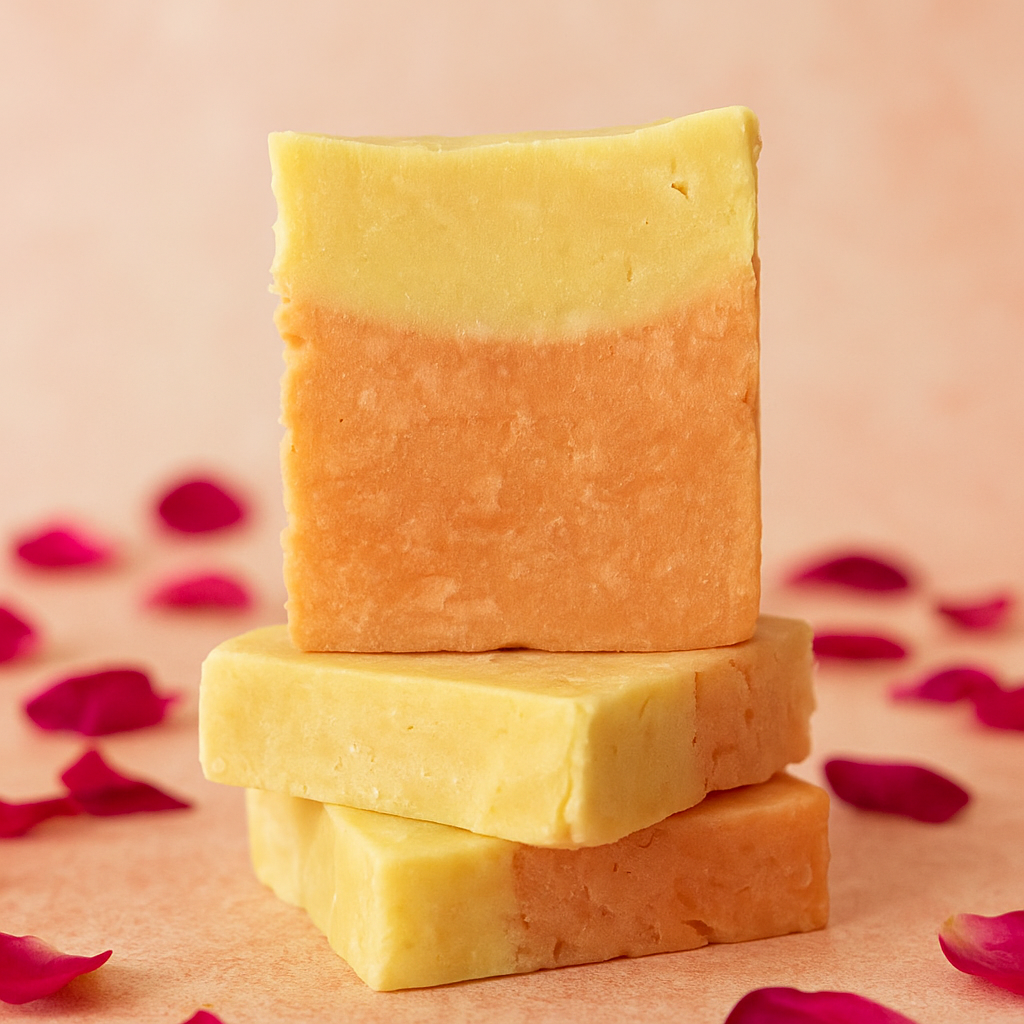 SKINixir™ Rose Coconut & Kojic Acid Handmade Organic Soap - SKINixir